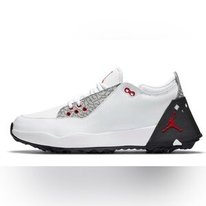 Jordan ADG 2 White and Black with Red Highlights